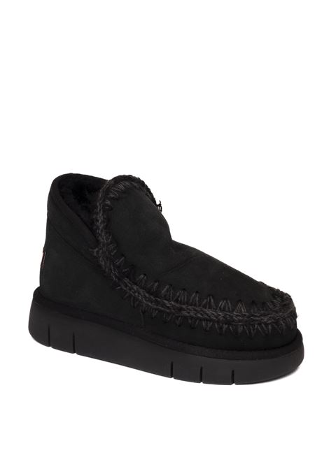 Black bounce eskimo ankle boot MOU | ESKIMO BOUNCE531009A-BKB